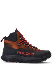 Polo Ralph Lauren lace-up sneaker boots - Braun