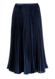 Polo Ralph Lauren high-waisted pleated midi skirt - Blau