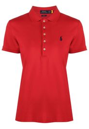 Polo Ralph Lauren Julie Poloshirt mit Logo-Stickerei - Rot