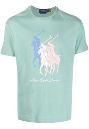 Polo Ralph Lauren logo-print cotton T-shirt - Grün