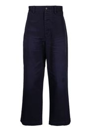 Polo Ralph Lauren Burroughs logo-patch chino trousers - Blau