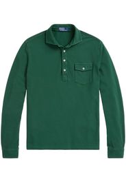Polo Ralph Lauren long-sleeve cotton polo shirt - Grün