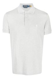 Polo Ralph Lauren embroidered-logo cotton polo shirt - Grau