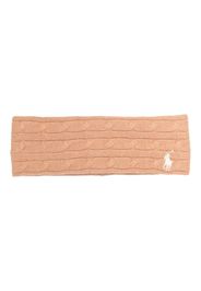 Polo Ralph Lauren Polo Pony cable-knit head band - Nude