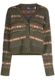 Polo Ralph Lauren fair-isle knit cardigan - Grün