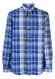 Polo Ralph Lauren check-pattern cotton shirt - Blau