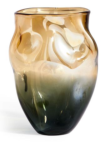 POLSPOTTEN Collision glass vase (30cm) - Nude