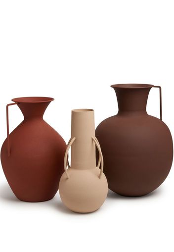 POLSPOTTEN set of three Roman vases - Braun