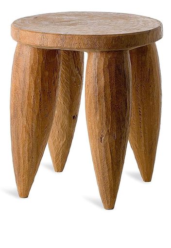 POLSPOTTEN Senofo wood stool - Braun