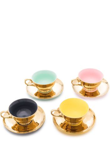 POLSPOTTEN Legacy tea set (set of 4) - Gold