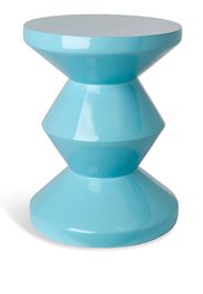 POLSPOTTEN Zig Zag stool - Blau