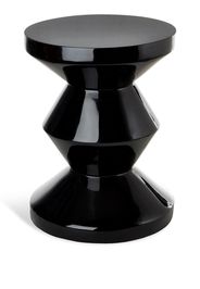 POLSPOTTEN Zig Zag Hocker - Schwarz