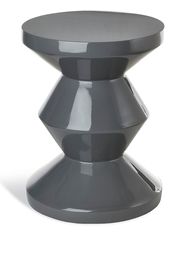 POLSPOTTEN Zig Zag Hocker - Grau