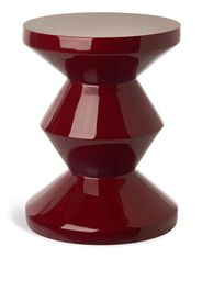 POLSPOTTEN Zig Zag Hocker - Rot