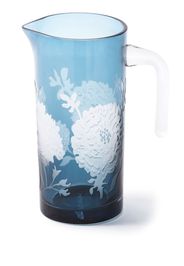 POLSPOTTEN Glaskrug, 1L - Blau