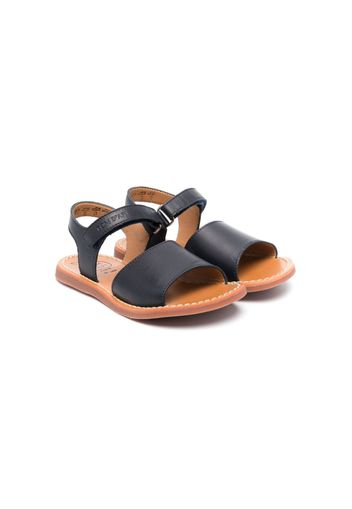 Pom D'api touch-strap leather sandals - Blau