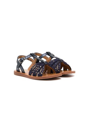 Pom D'api buckle-fastening open-toe sandals - Violett