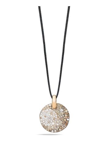 Pomellato 18kt rose gold Sabbia diamond pendant - Mehrfarbig