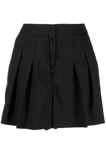 Ports 1961 Shorts mit Falten - Schwarz