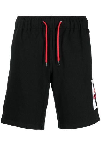 Ports V Joggingshorts mit Logo-Patch - Schwarz