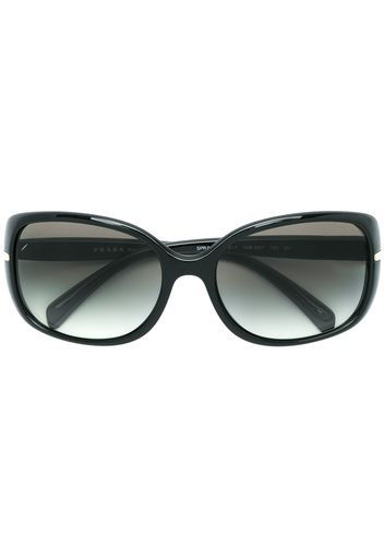 Prada Eyewear Sonnenbrille mit Oversized-Gläsern - Schwarz