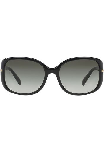 Prada Eyewear Sonnenbrille mit eckigem Gestell - Schwarz