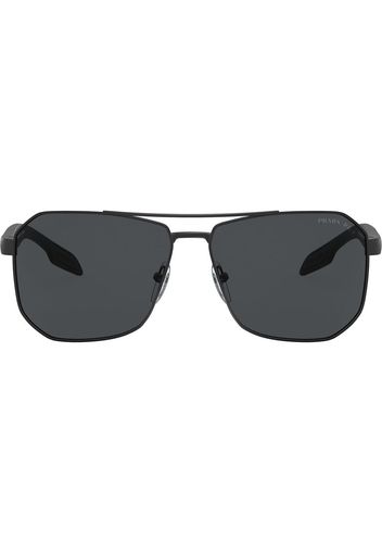 Prada Eyewear 'Linea Rossa' Sonnenbrille - Schwarz