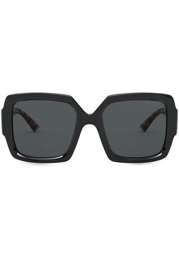 Prada Eyewear Eckige Sonnenbrille - Schwarz