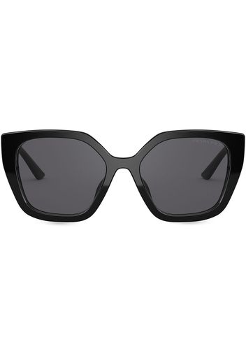 Prada Eyewear Sonnenbrille mit Oversized-Gestell - Schwarz