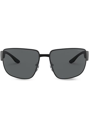 Prada Eyewear 'Linea Rossa Eyewear' Sonnenbrille mit Farbverlauf - Schwarz