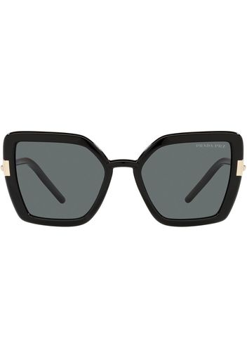 Prada Eyewear butterfly-frame sunglasses - Grau