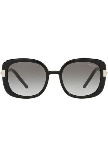 Prada Eyewear Eckige Sonnenbrille - Schwarz