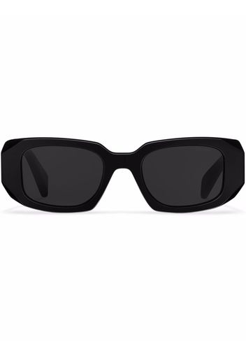 Prada Eyewear Symbole oversized geometric-arm sunglasses - Grau