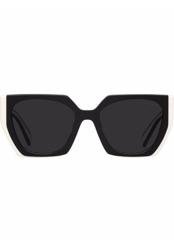 Prada Eyewear Collection oversized frame sunglasses - Grau