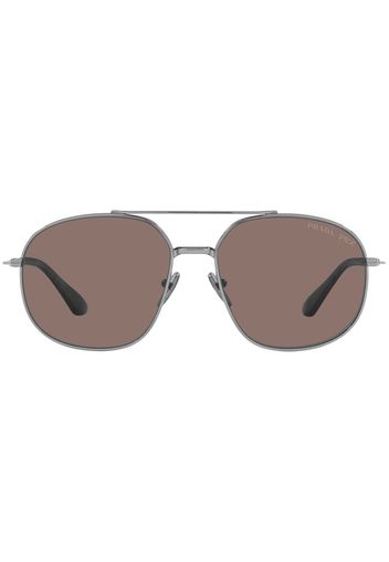 Prada Eyewear PR 51YS pilot-frame sunglasses - Silber