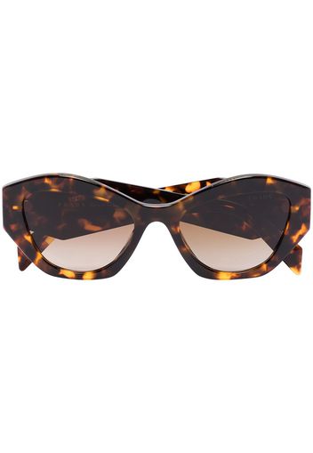 Prada Eyewear PRADA GEO CATEEYE SNGLSES - Braun