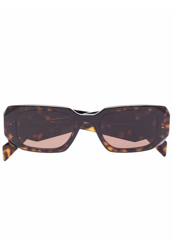 Prada Eyewear tortoiseshell square-frame sunglasses - Braun