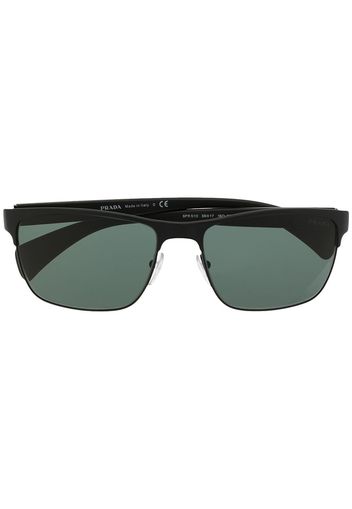 Prada Eyewear Sonnenbrille mit eckigem Gestell - Schwarz