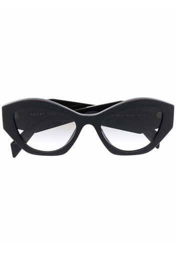 Prada Eyewear Eckige Sonnenbrille - Schwarz