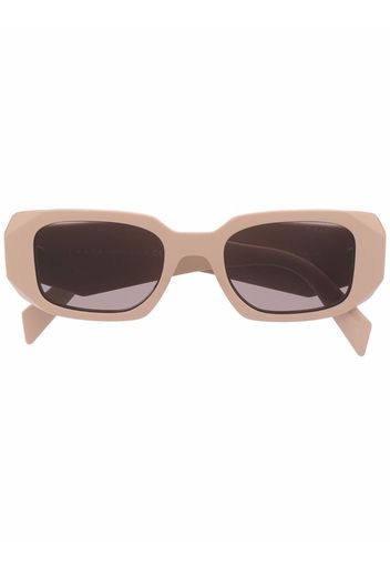 Prada Eyewear rectangular-frame sunglasses - Nude