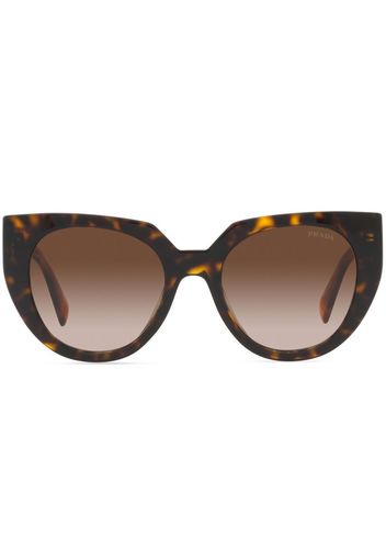 Prada Eyewear PR 14WS cat-eye sunglasses - Braun