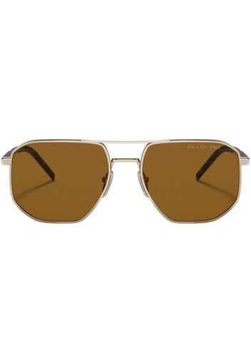 Prada Eyewear square-frame sunglasses - Gold