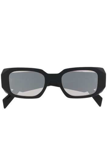 Prada Eyewear Sonnenbrille mit Logo - Schwarz