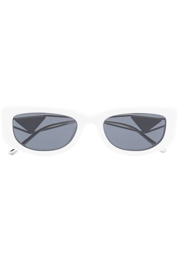 Prada Eyewear OPR14YS triangle-logo sunglasses - Weiß