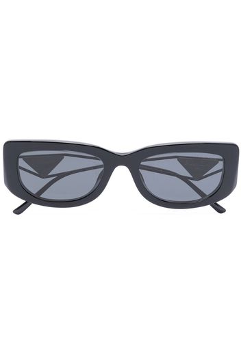 Prada Eyewear rectangle frame sunglasses - Schwarz