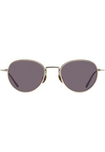 Prada Eyewear Sonnenbrille mit rundem Gestell - Grau