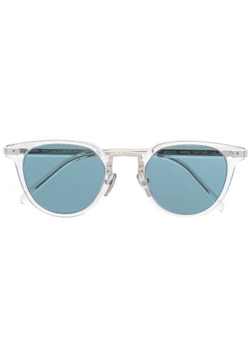 Prada Eyewear Sonnenbrille mit blauen Gläsern - Weiß