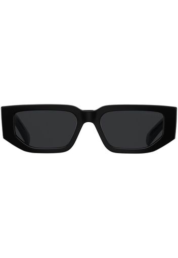 Prada Eyewear Symbole rectangular-frame sunglasses - Schwarz