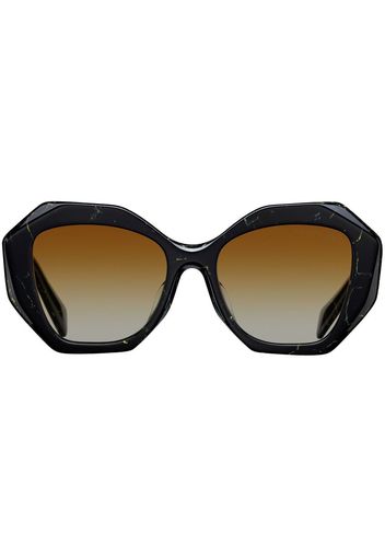 Prada Eyewear Symbole octagonal-frame sunglasses - Braun