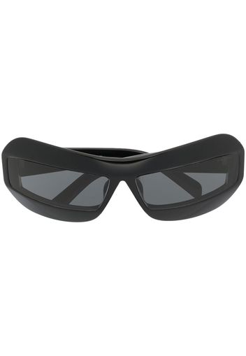 Prada Eyewear Cat-Eye-Sonnenbrille mit Logo - Schwarz